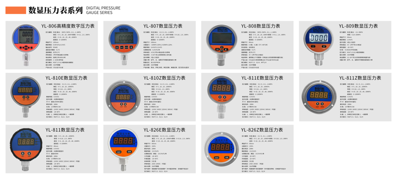压力表系列新 压力表系列新