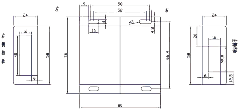 LFVL-101尺寸图 LFVL-101尺寸图