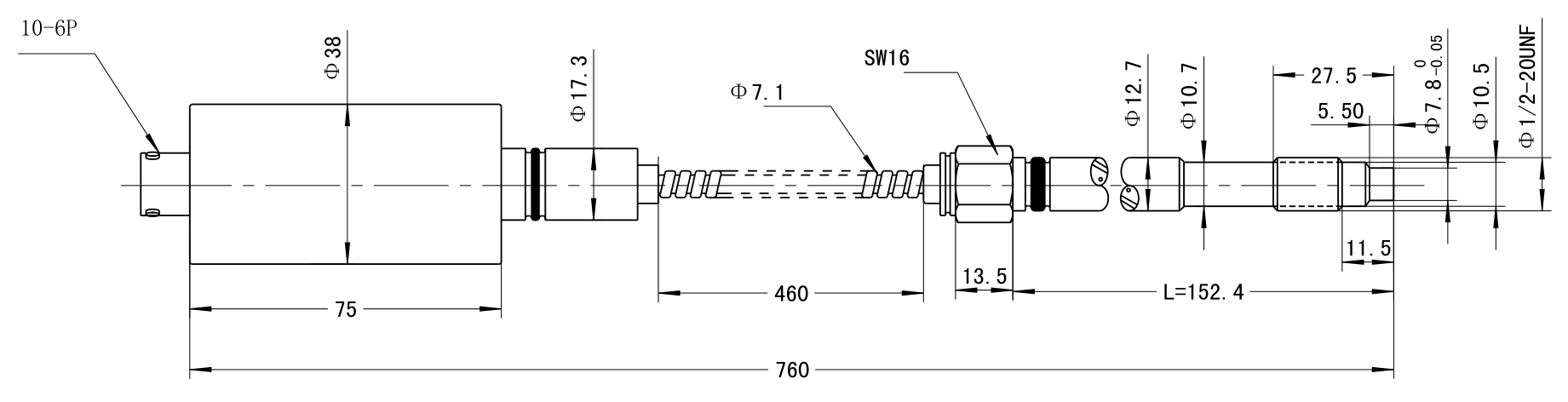 PTL124B尺寸图 PTL124B尺寸图