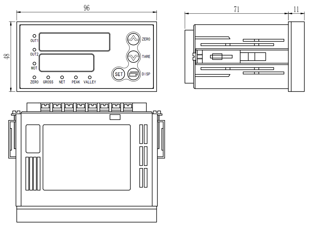 NJY-105尺寸图 NJY-105尺寸图