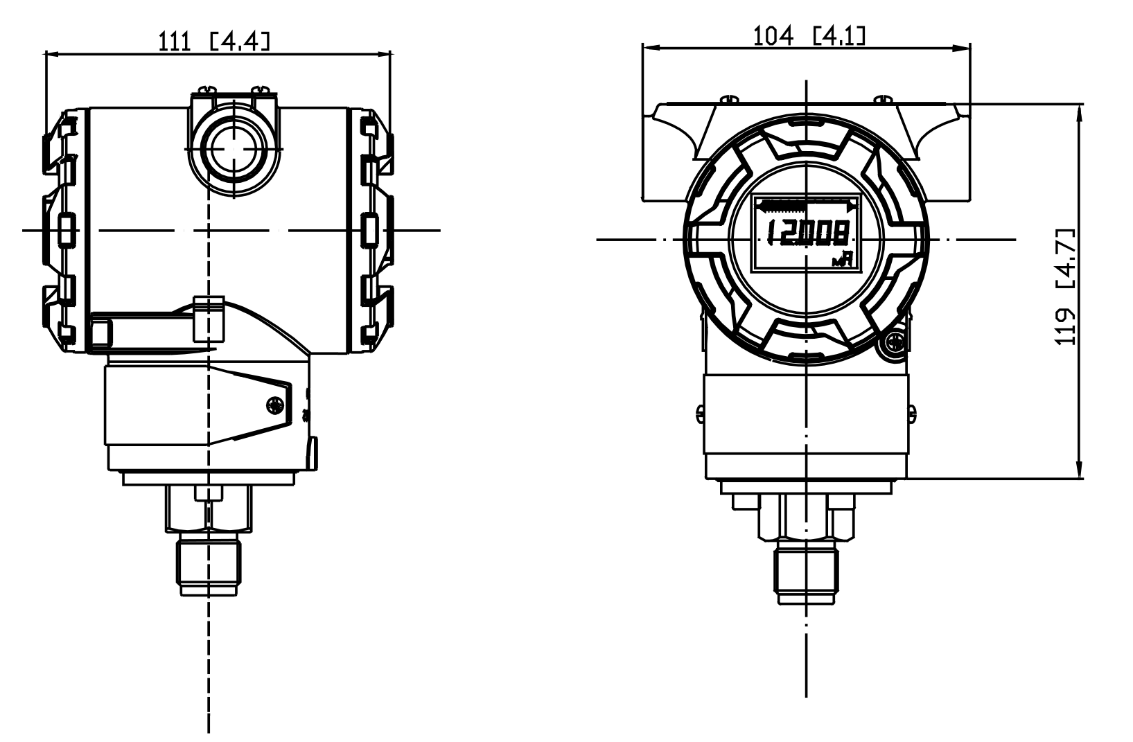 PTL901尺寸图 PTL901尺寸图