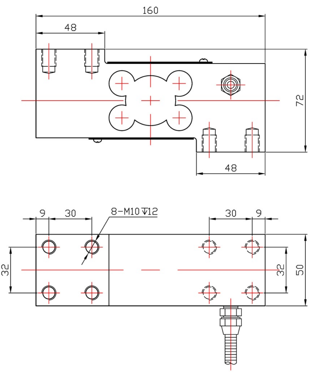 LCZ-302A尺寸图 LCZ-302A尺寸图