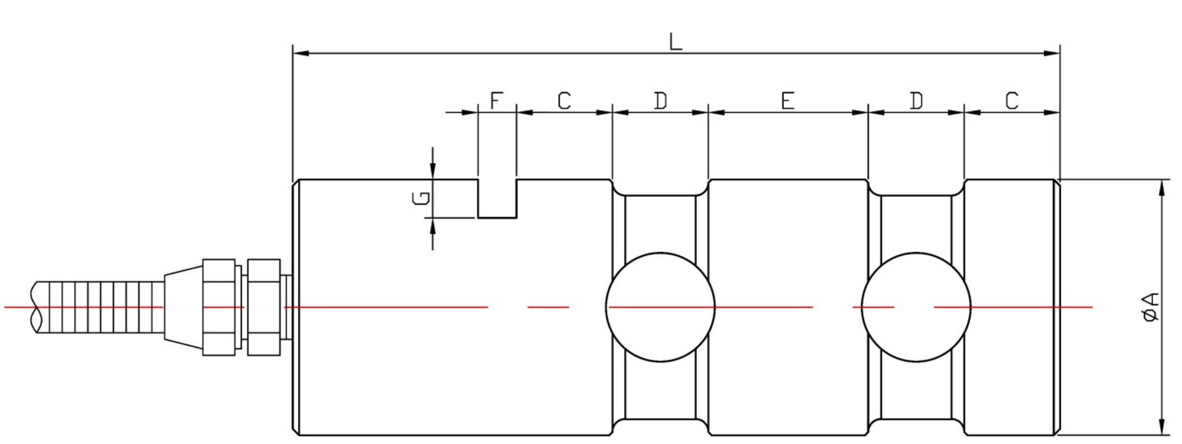 LCZ-112A尺寸图 LCZ-112A尺寸图