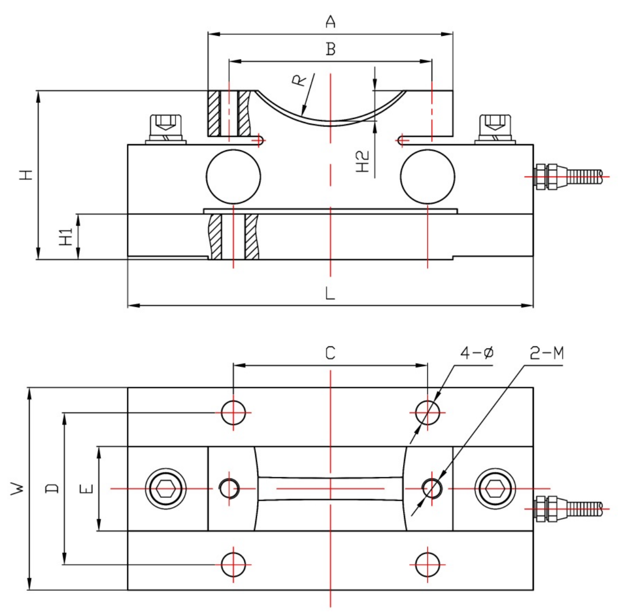 LCZ-108B尺寸图 LCZ-108B尺寸图