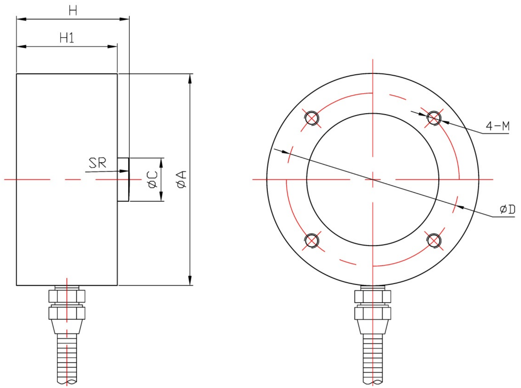 LCZ-105F尺寸图 LCZ-105F尺寸图