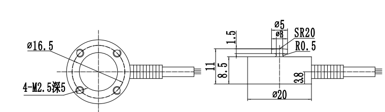 LCZ-105E尺寸图 LCZ-105E尺寸图