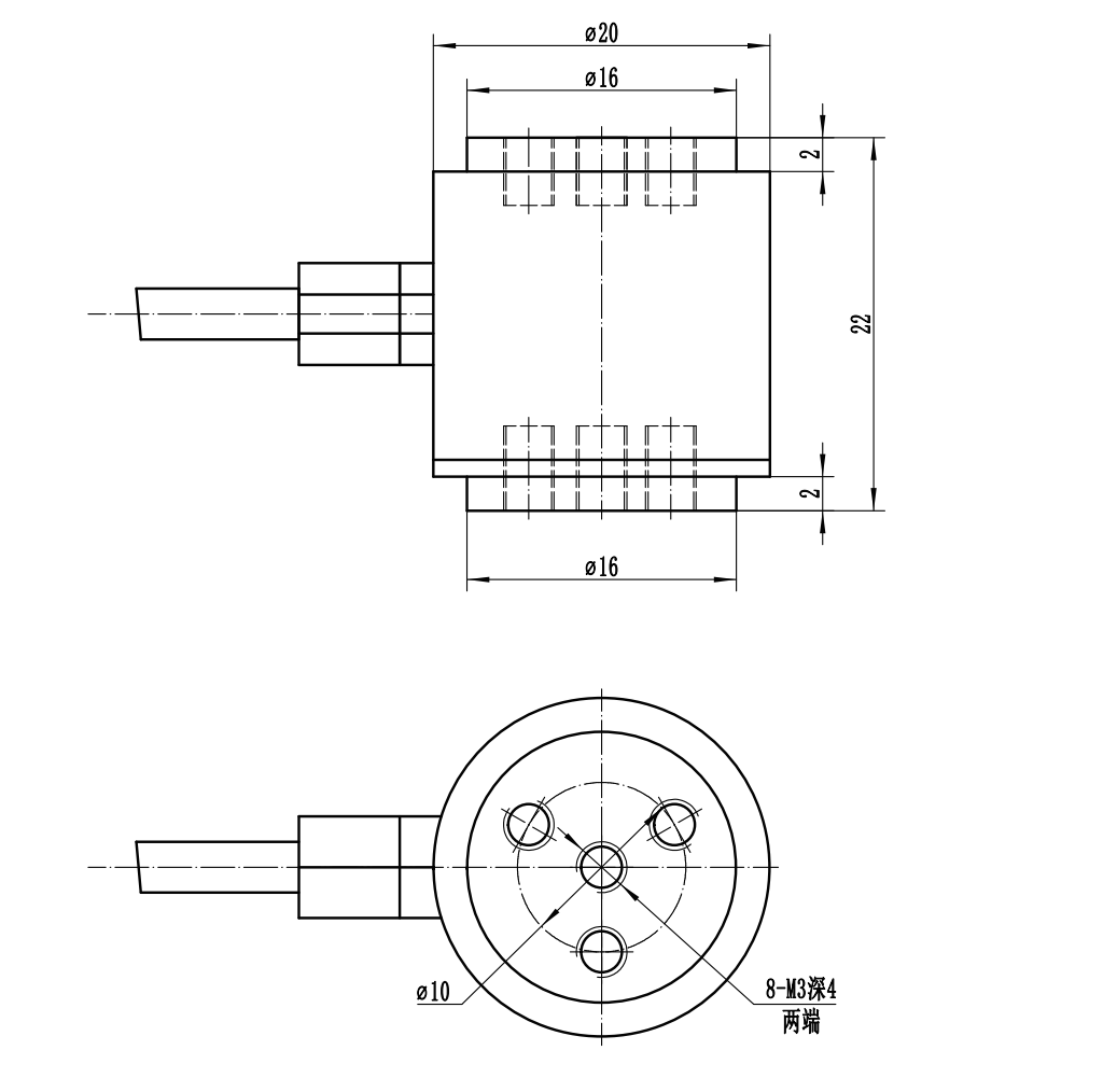 LCZ-202K尺寸图 LCZ-202K尺寸图