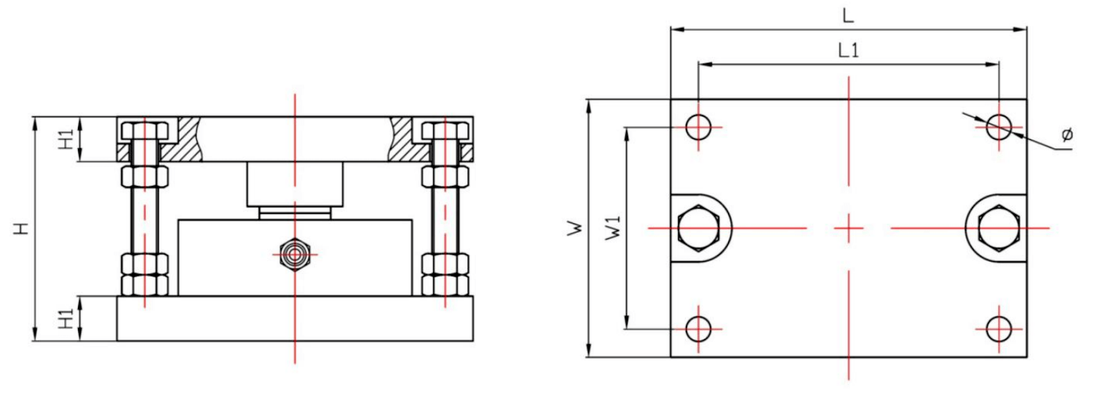 LCZ-205B尺寸图 LCZ-205B尺寸图
